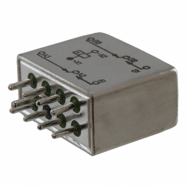 FCB-205-0119M TE Connectivity Aerospace, Defense and Marine                                                                    RELAY GEN PURPOSE DPDT 5A 28V