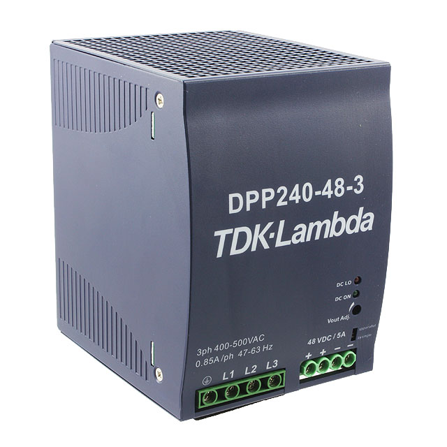 DPP240-48-3 TDK-Lambda Americas Inc.                                                                    AC/DC CONVERTER 48V 240W