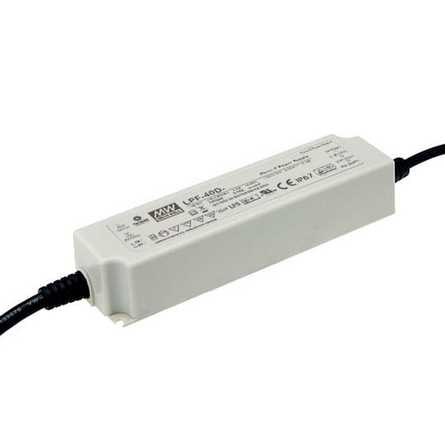 LPF-40D-48 Mean Well USA Inc.                                                                    LED DRVR CC AC/DC 28.8-48V 840MA