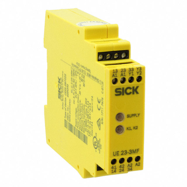 UE23-3MF2D2 SICK, Inc.                                                                    RELAY SAFETY 3NO 1NC MECH SEN