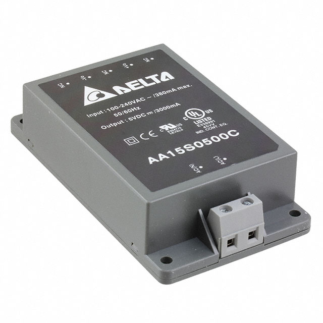 AA15S0500C Delta Electronics                                                                    AC/DC CONVERTER 5V 15W