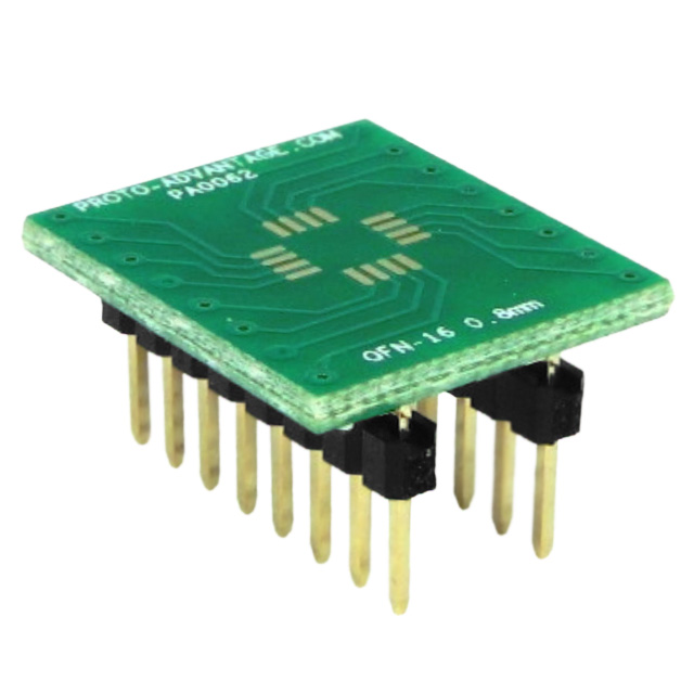 PA0062 Chip Quik Inc.                                                                    QFN-16 TO DIP-16 SMT ADAPTER
