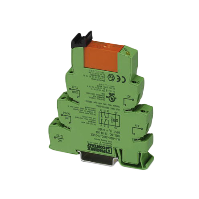 2909509 Phoenix Contact                                                                    RELAY GEN PURPOSE DPDT 6A 24V