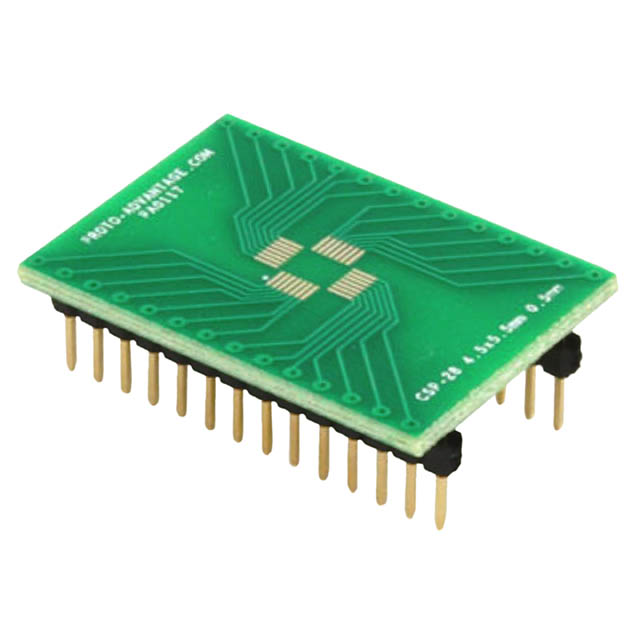 PA0117 Chip Quik Inc.                                                                    CSP-28 TO DIP-28 SMT ADAPTER