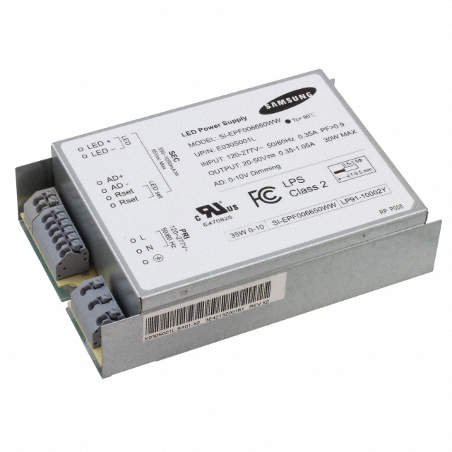 SI-EPF006650WW Samsung Semiconductor, Inc.                                                                    LED DRIVER CC AC/DC 20-50V 1.05A