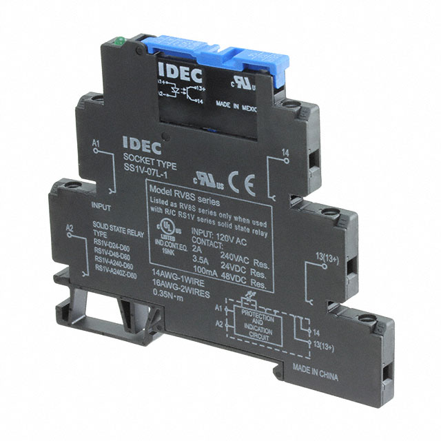 RV8S-S-A240-A240 IDEC                                                                    6MM SSR 240VAC INPUT