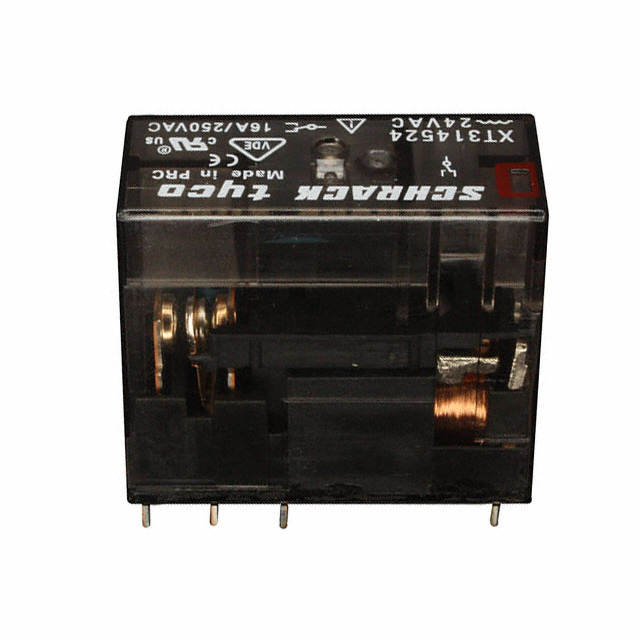 XT314524 TE Connectivity Potter & Brumfield Relays                                                                    RELAY GEN PURPOSE SPDT 16A 24V