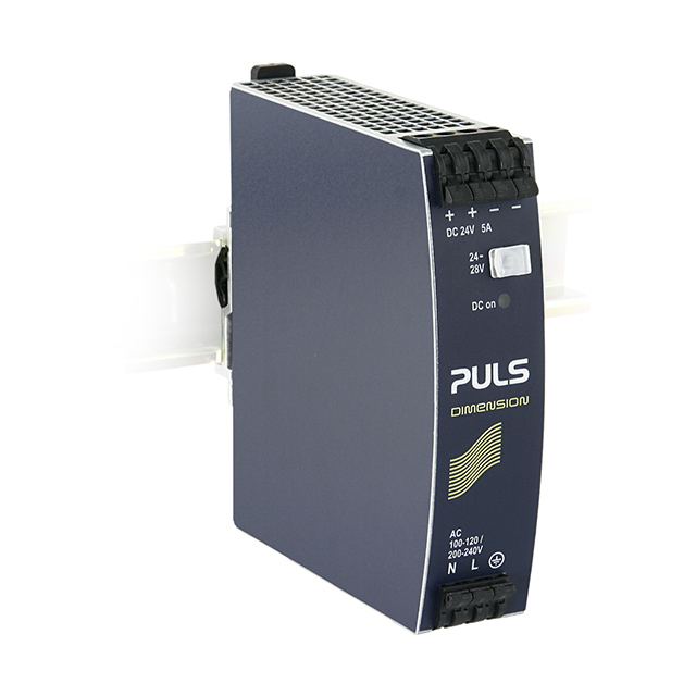 CS5.241-S1 PULS, LP                                                                    DIN RAIL PWR SUPPLY 120W 24V 5A