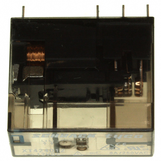 XT424012 TE Connectivity Potter & Brumfield Relays                                                                    RELAY GEN PURPOSE DPDT 8A 12V