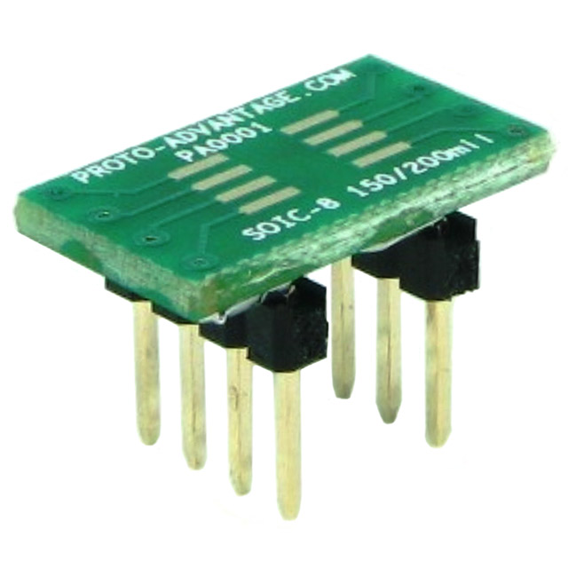 PA0001 Chip Quik Inc.                                                                    SOIC-8 TO DIP-8 SMT ADAPTER