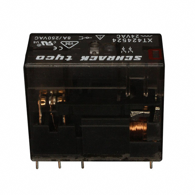 XT424524 TE Connectivity Potter & Brumfield Relays                                                                    RELAY GEN PURPOSE DPDT 8A 24V