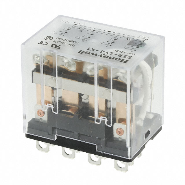 SZR-LY4-X1-DC24V Honeywell Sensing and Productivity Solutions                                                                    RELAY GEN PURPOSE 4PDT 10A 24V