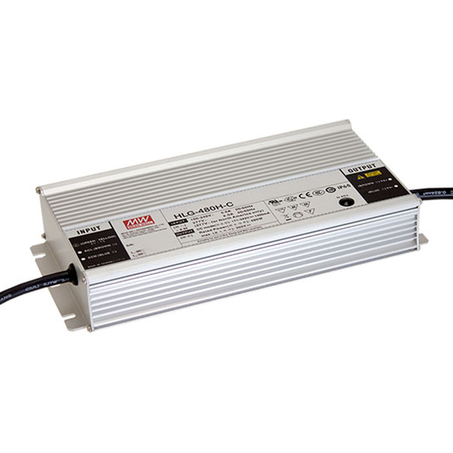 HLG-480H-C1400B Mean Well USA Inc.                                                                    LED DRVR CC AC/DC 171-343V 1.4A