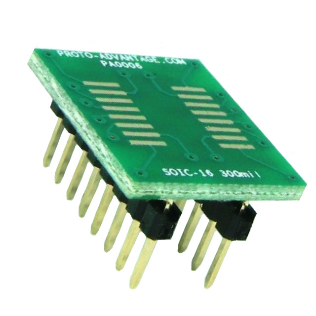 PA0006 Chip Quik Inc.                                                                    SOIC-16 TO DIP-16 SMT ADAPTER