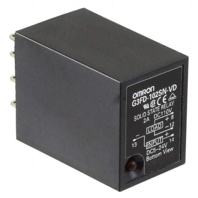 G3FD-X03S-VD DC4-24 Omron Automation and Safety                                                                    RELAY SSR 50V 3A 4-24VDC