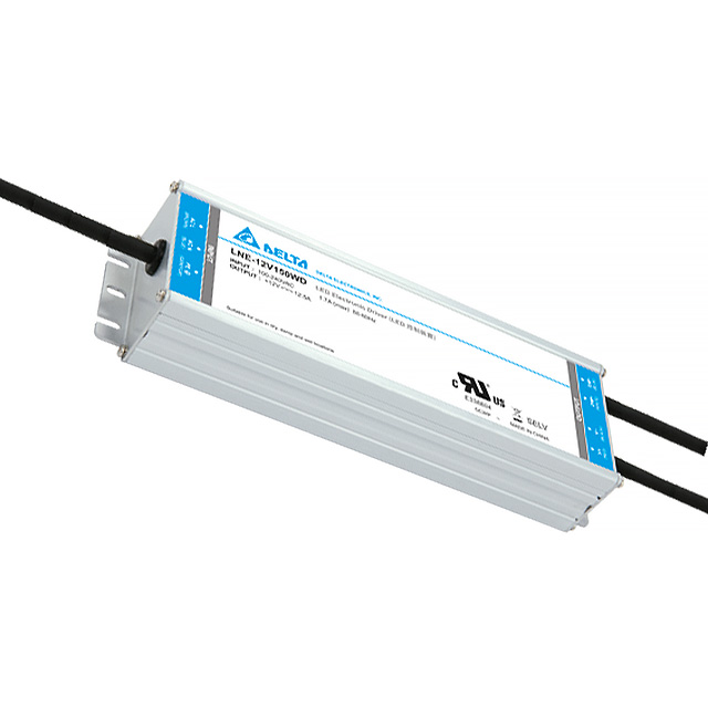 LNE-12V150WDAA Delta Electronics                                                                    LED DRIVER CC/CV AC/DC 12V 12.5A