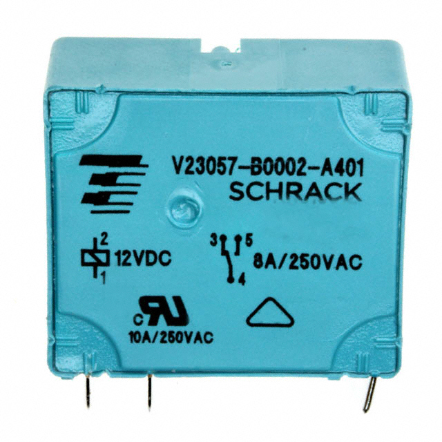 V23057B 2A401 TE Connectivity Potter & Brumfield Relays                                                                    RELAY GEN PURPOSE SPDT 8A 12V