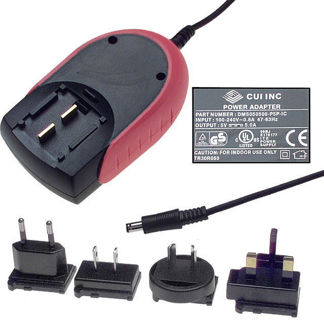 DMS050500-P5P-IC CUI Inc.                                                                    AC/DC WALL MOUNT ADAPTER 5V 25W