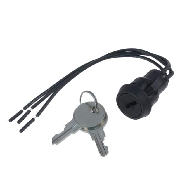 P101132CMWCG2 C&K                                                                    SWITCH KEYLOCK 2POS SPDT 4A 125V