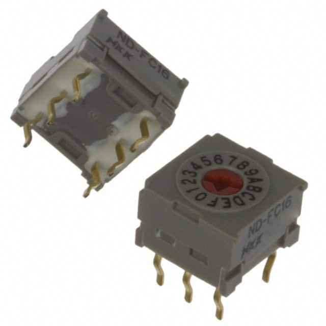 ND3FR10H NKK Switches                                                                    SWITCH ROTARY DIP BCD 100MA 5V