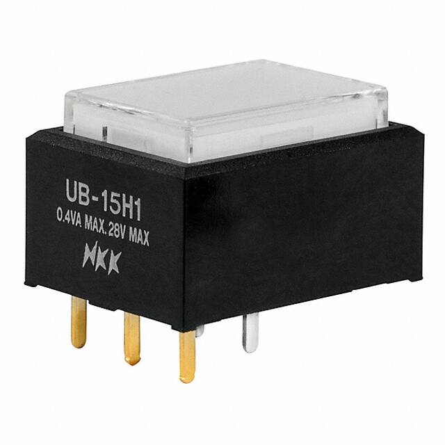 UB15RKG035F-JB NKK Switches                                                                    SWITCH PUSH SPDT 0.4VA 28V