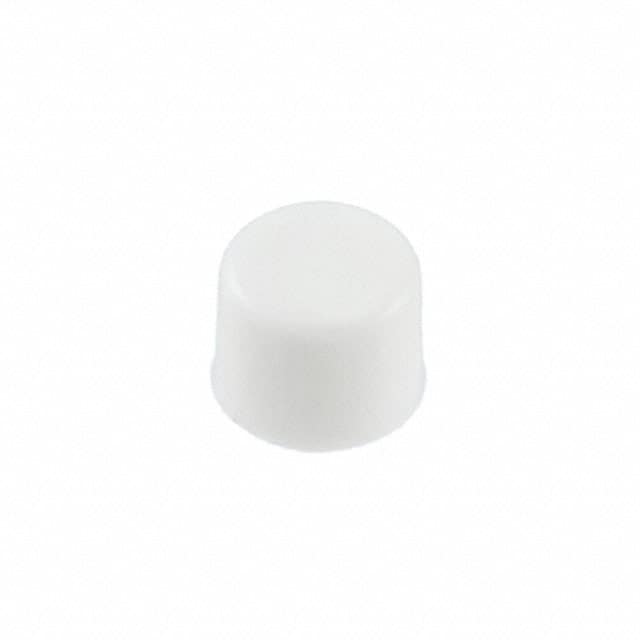 508101000 C&K                                                                    CAP PUSHBUTTON ROUND WHITE