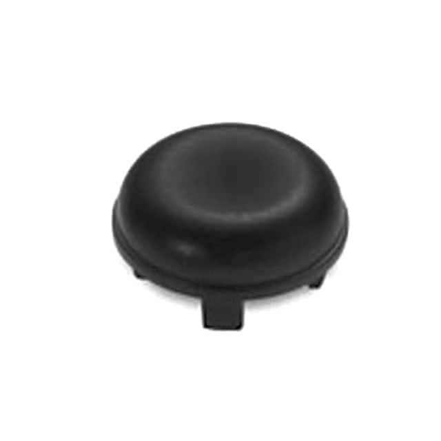 1JS09 MEC Switches                                                                    CAP TACTILE ROUND BLACK