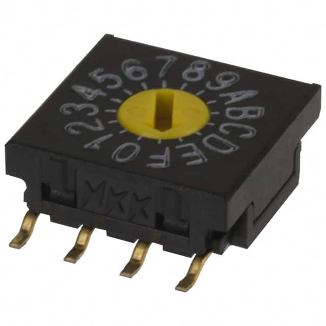 FR02FC16P-R NKK Switches                                                                    SW ROTARY DIP HEX COMP 100MA 5V