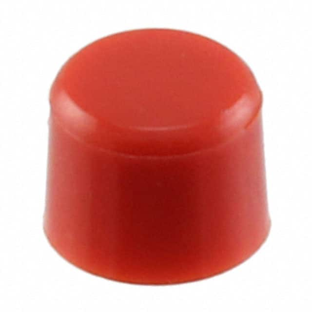 538703000 C&K                                                                    CAP PUSHBUTTON ROUND RED