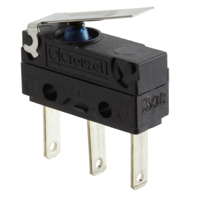 831860C1.CL Crouzet                                                                    SWITCH SNAP ACTION SPDT 6A 250V