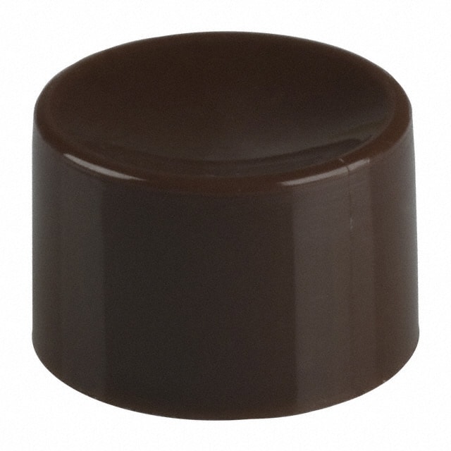 752708000 C&K                                                                    CAP PUSHBUTTON ROUND BROWN