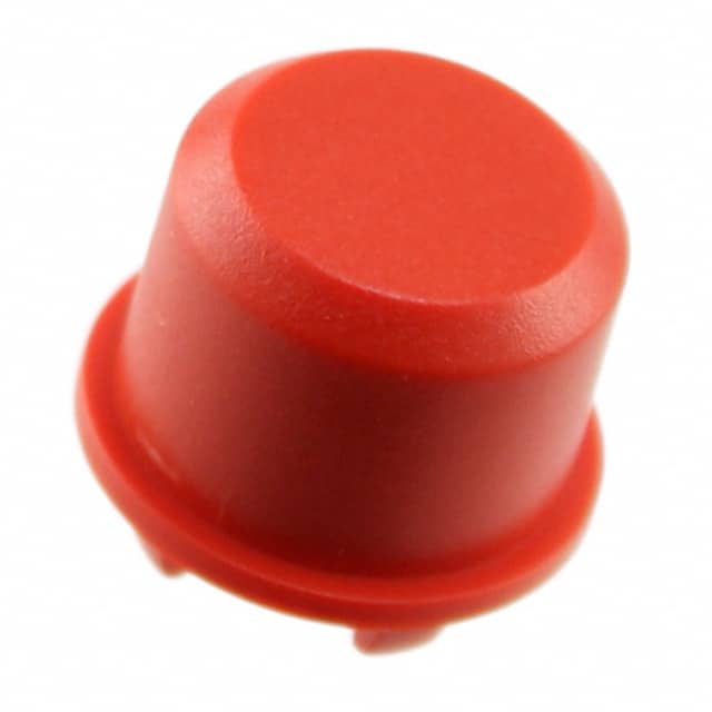 1DS08 MEC Switches                                                                    CAP TACTILE ROUND RED