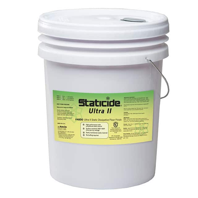 4800-5 ACL Staticide Inc                                                                    STATICIDE ULTRA II FLR FNSH 5 GL