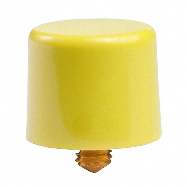 AT413E NKK Switches                                                                    CAP PUSHBUTTON ROUND YELLOW