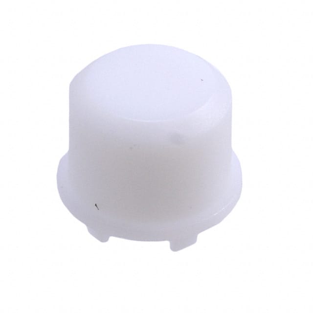 1DS16 MEC Switches                                                                    CAP TACTILE ROUND FROSTED WHITE