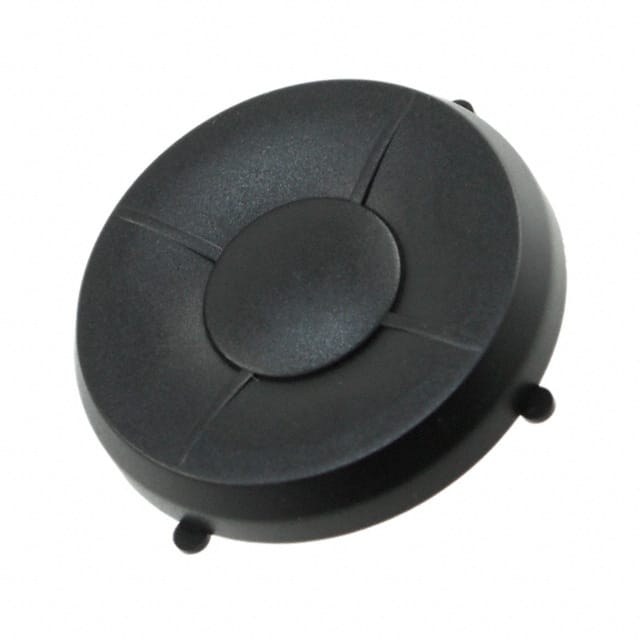 1Z09 MEC Switches                                                                    CAP TACTILE ROUND BLACK