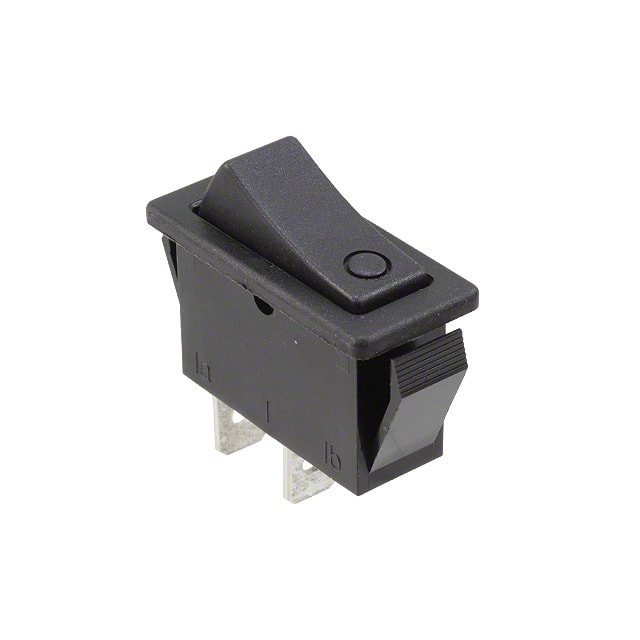 R4HBLKBLKEF0 E-Switch                                                                    SWITCH ROCKER SPST-NC 20A 125V