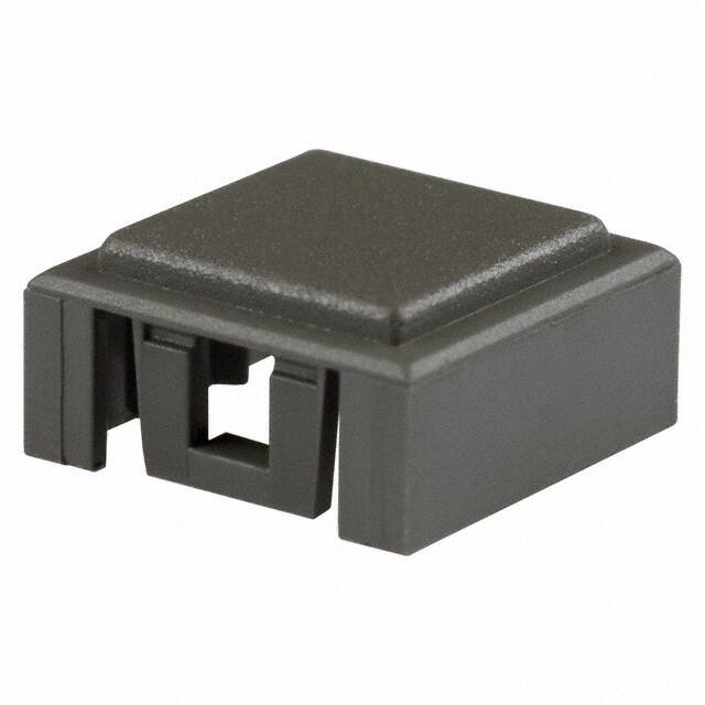 BTNK1010 C&K                                                                    CAP TACTILE SQUARE DARK GRAY