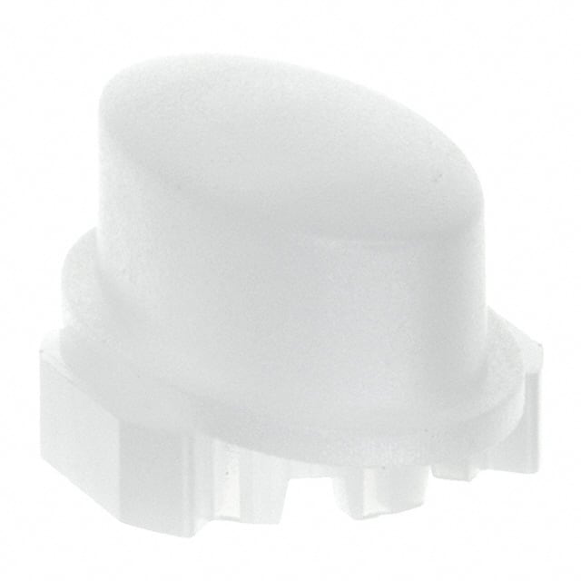 1WA16 MEC Switches                                                                    CAP TACTILE OVAL FROSTED WHITE