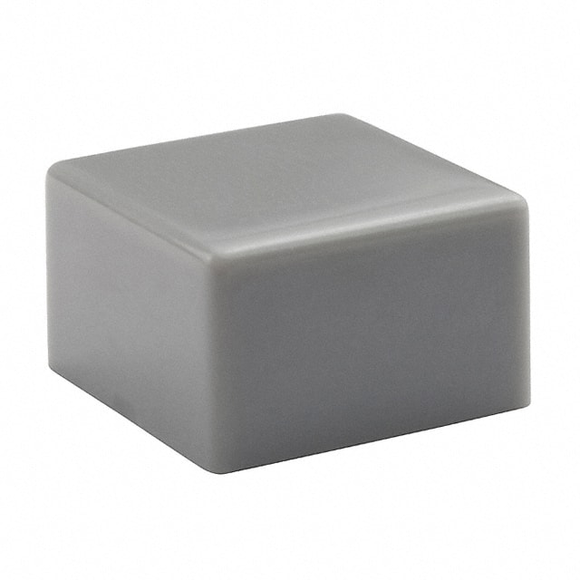 AT4140H NKK Switches                                                                    CAP TACTILE SQUARE GRAY