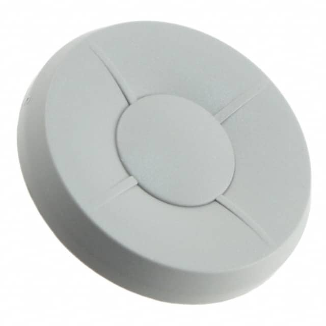 1ZW03 MEC Switches                                                                    CAP TACTILE ROUND GRAY