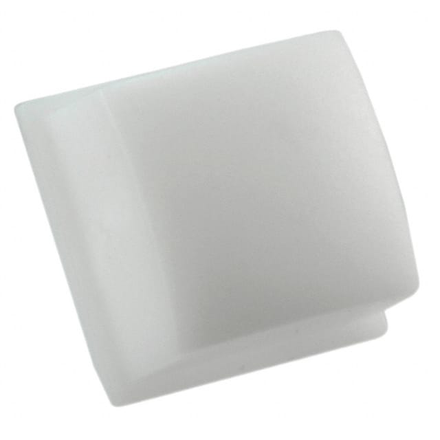 1TS16 MEC Switches                                                                    CAP TACTILE SQUARE FROSTED WHITE