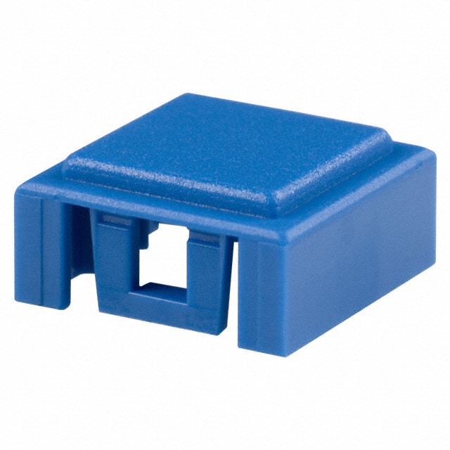 BTNK1060 C&K                                                                    CAP TACTILE SQUARE BLUE