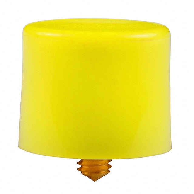 AT407E NKK Switches                                                                    CAP PUSHBUTTON ROUND YELLOW