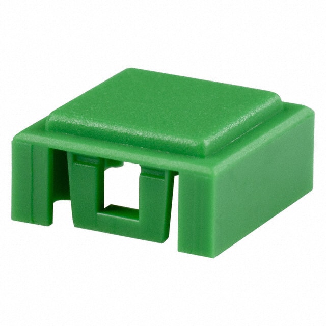 BTNK1050 C&K                                                                    CAP TACTILE SQUARE GREEN