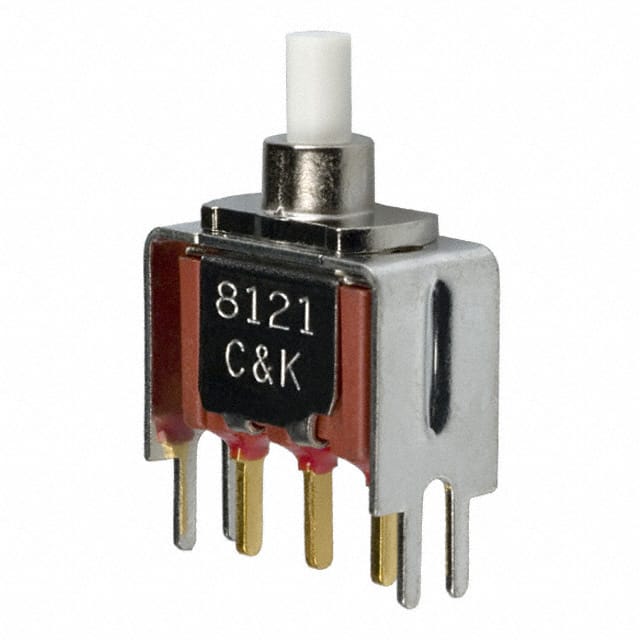 8121SD3V3GE C&K                                                                    SWITCH PUSHBUTTON SPDT 1A 120V