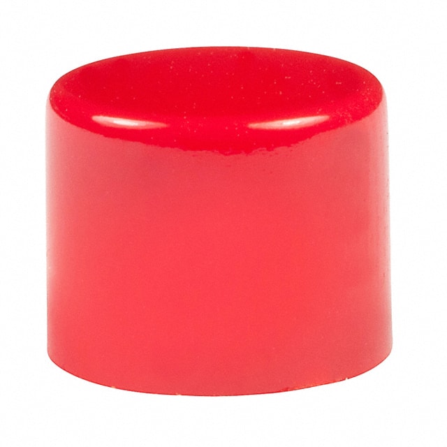 AT442C NKK Switches                                                                    CAP PUSHBUTTON ROUND RED