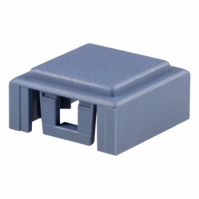 BTNK1070 C&K                                                                    CAP TACTILE SQUARE BLUE/GRAY