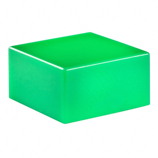 AT4059F NKK Switches                                                                    CAP TACTILE SQUARE GREEN