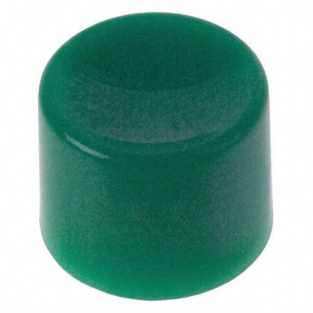 140000480085 Nidec Copal Electronics                                                                    CAP PUSHBUTTON ROUND GREEN